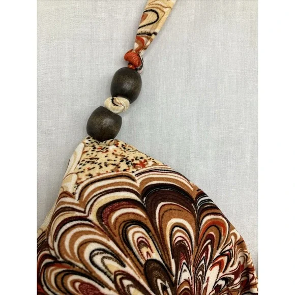 Christina Love Size Small Boho Halter Midi Dress - Picture 3 of 6